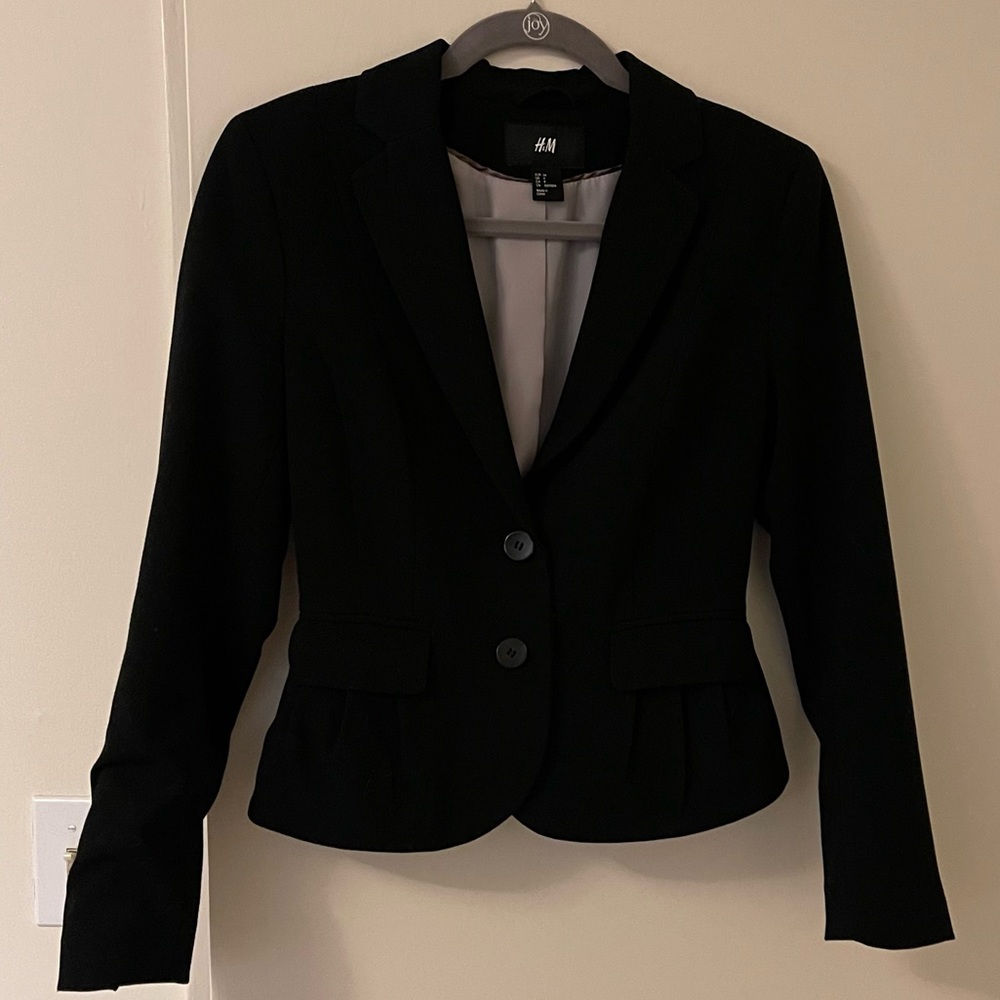 H&M Black Blazer Jacket